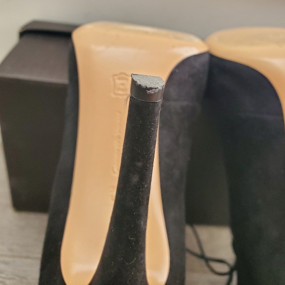 Gianvito Rossi black suede boots - Picture 10 of 10